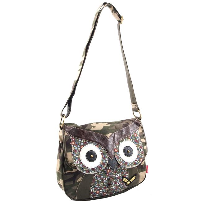 Unionbay Women's Messenger Bag Owl