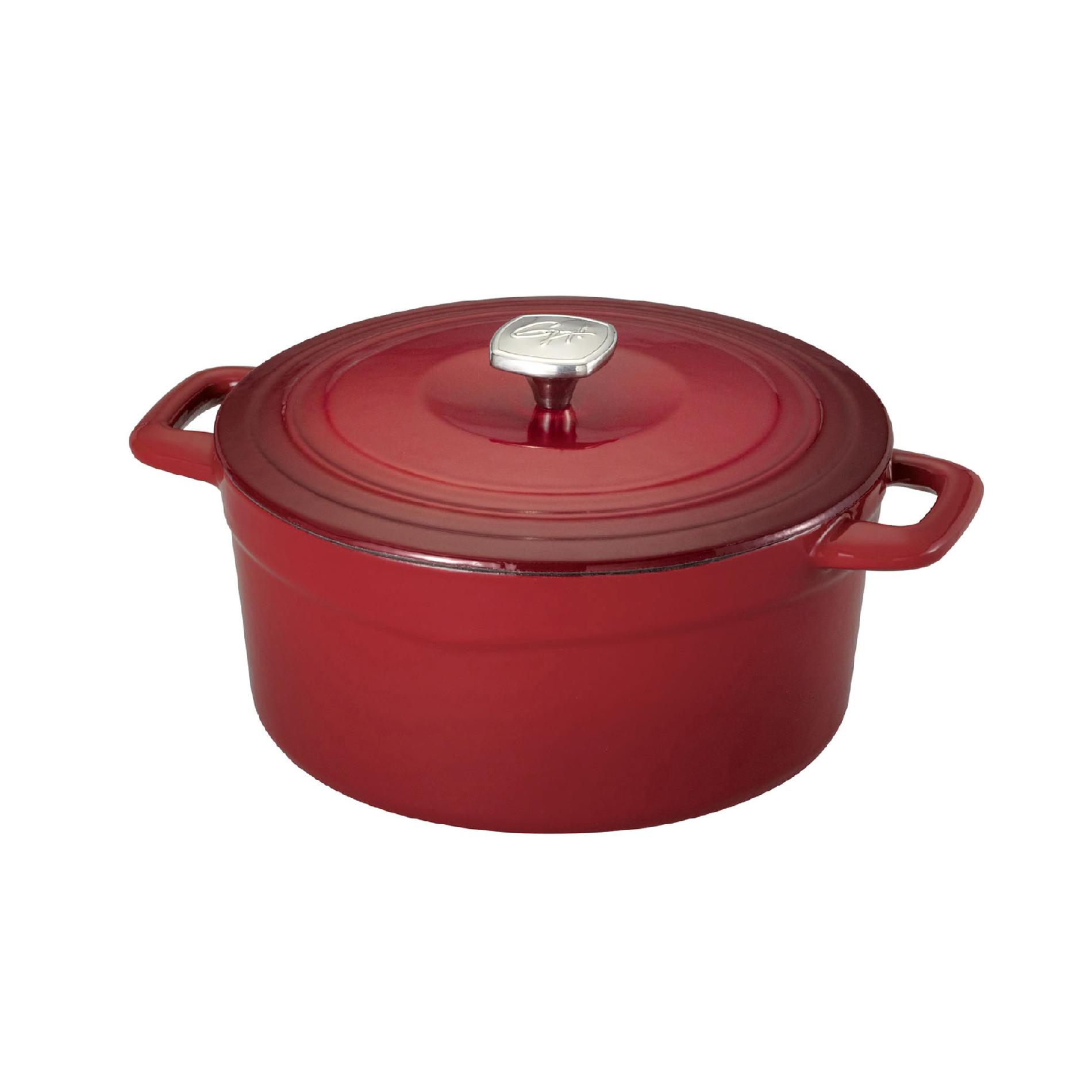 Guy Fieri 5.5 Quart Cast Iron Dutch Oven