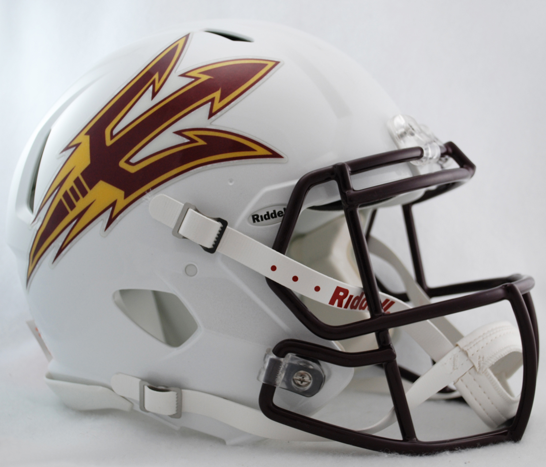 Arizona State White Speed Authentic Helmet