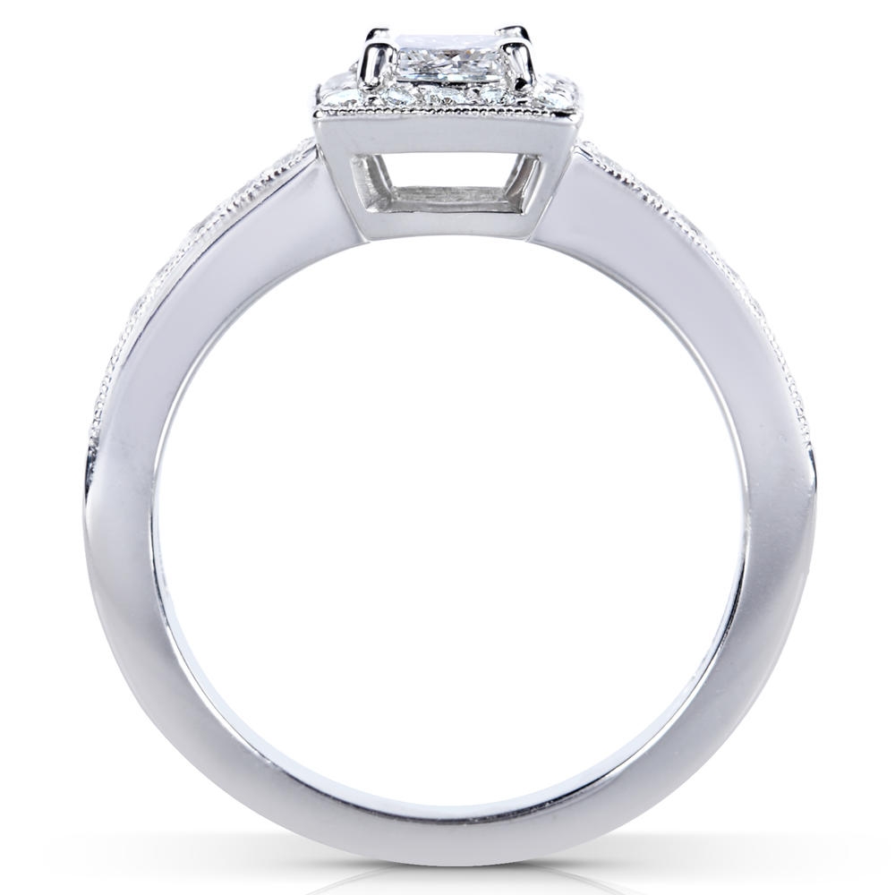 Diamond Engagement Ring 5/8 carat (ct.tw) in 14k White Gold