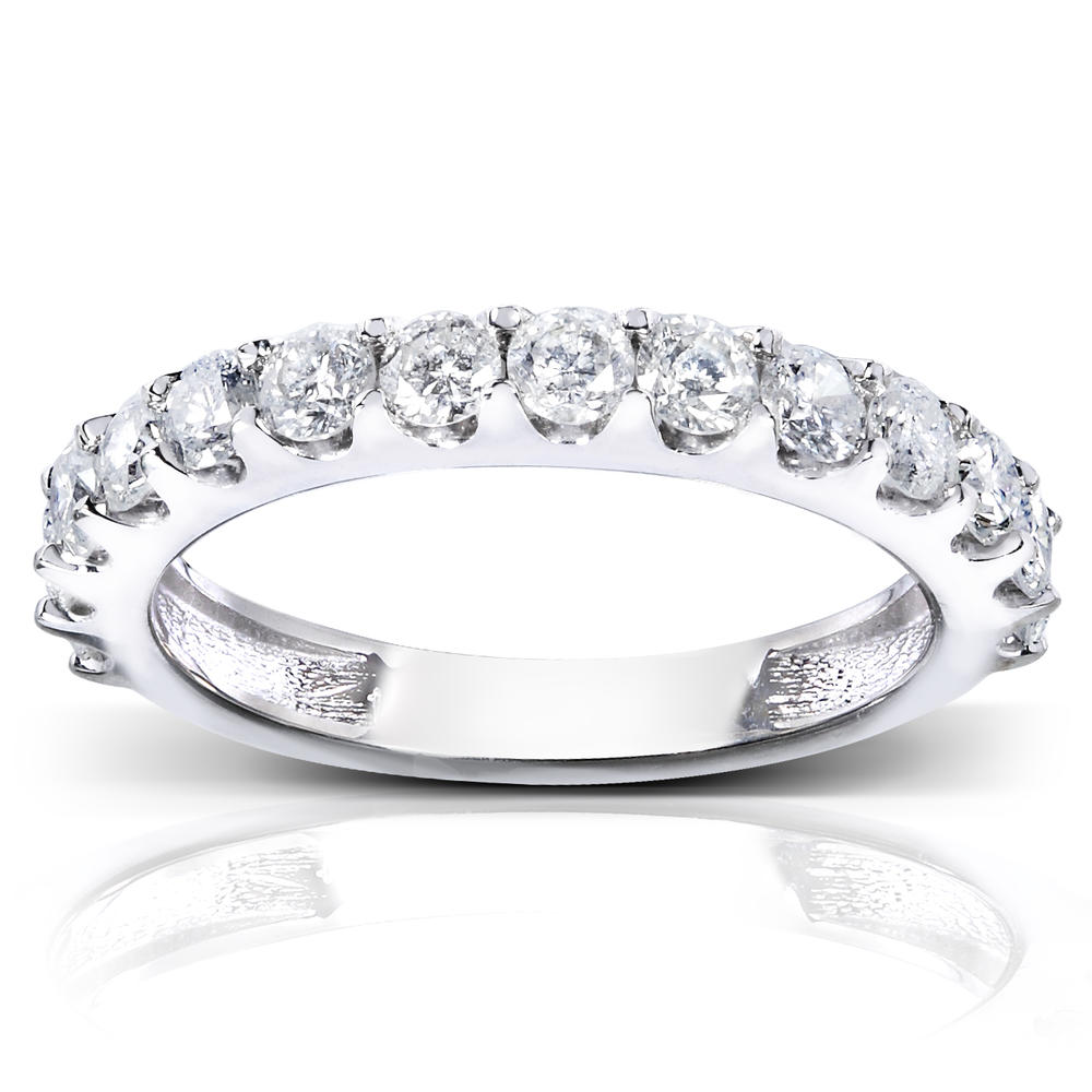 Diamond Wedding Band 1 carat (ct.tw) in 14K White Gold