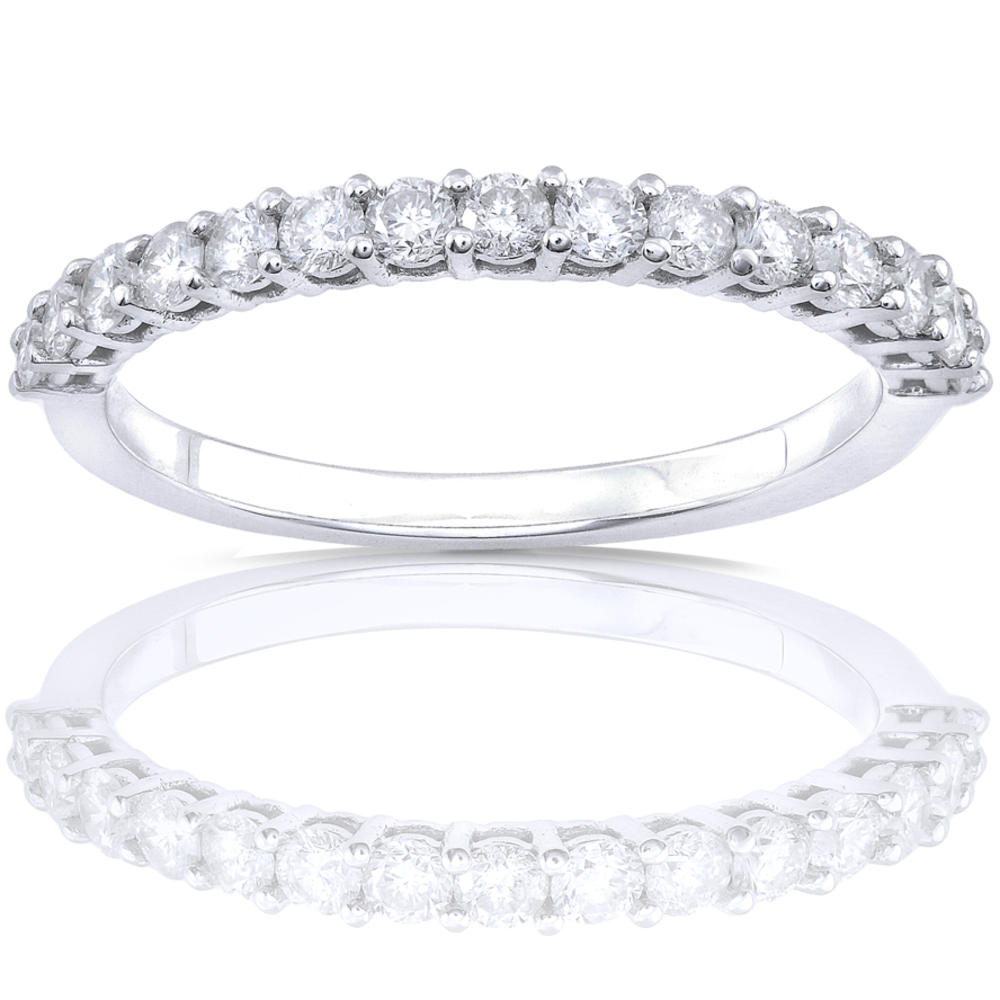 Diamond Band 1/2 carat (ct.tw) in 14kt White Gold