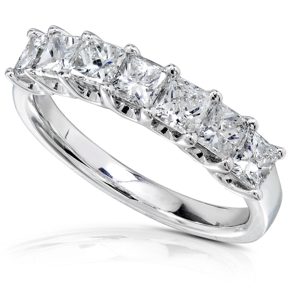 Diamond Wedding Band 1 carat (ct.tw) in 14K White Gold