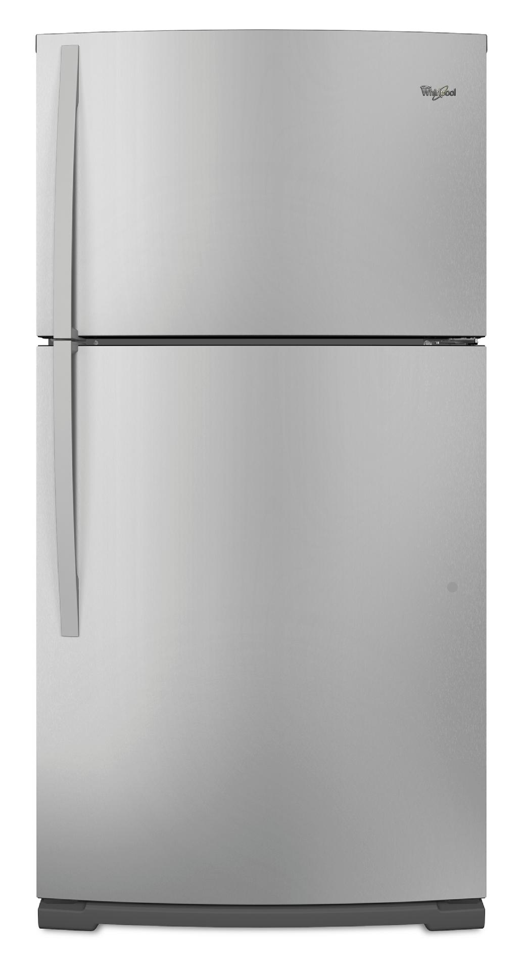 Whirlpool 210 Cu Ft Topfreezer Refrigerator W Smooth Contoured Doors