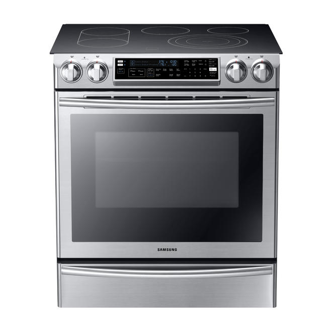 Samsung NE58F9710WS 30" Flex Duo™ SlideIn Electric Range w