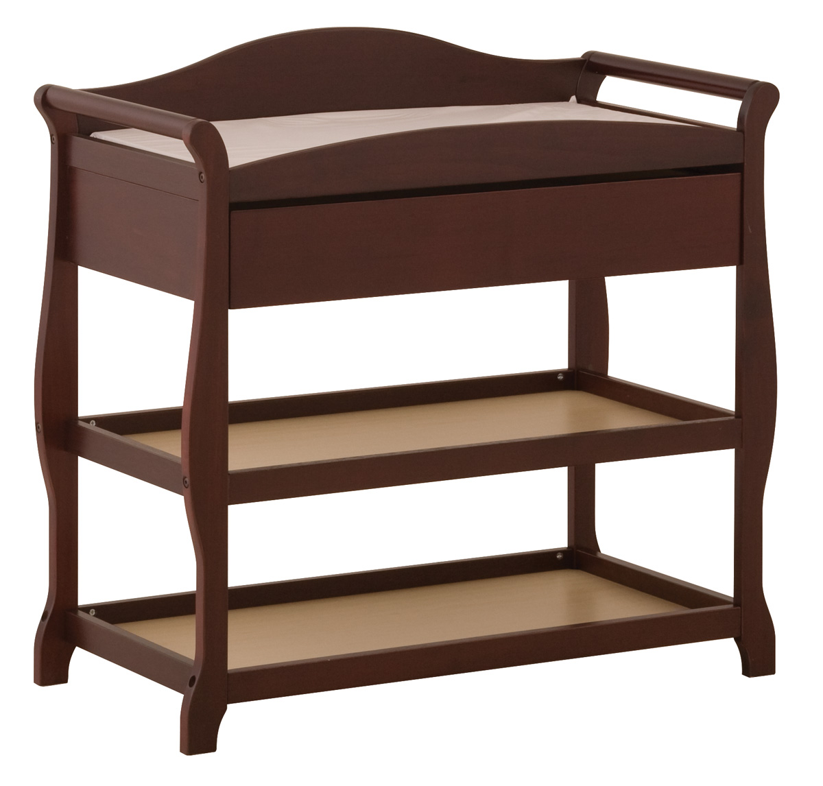 Upc 056927072767 Storkcraft Aspen Changing Table With Drawer Cherry Upcitemdb Com