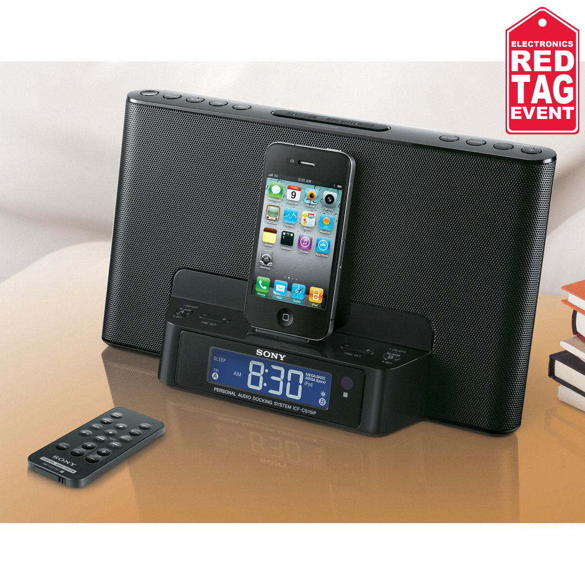 Sony Speaker Dock for iPod and iPhone ICF-CS15IPBLK Black