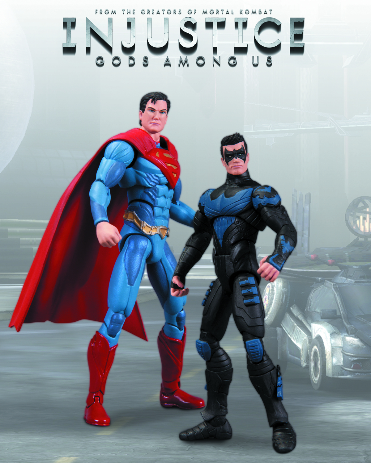 INJUSTICE NIGHTWING VS SUPERMAN 2 PACK ACTION FIGURE