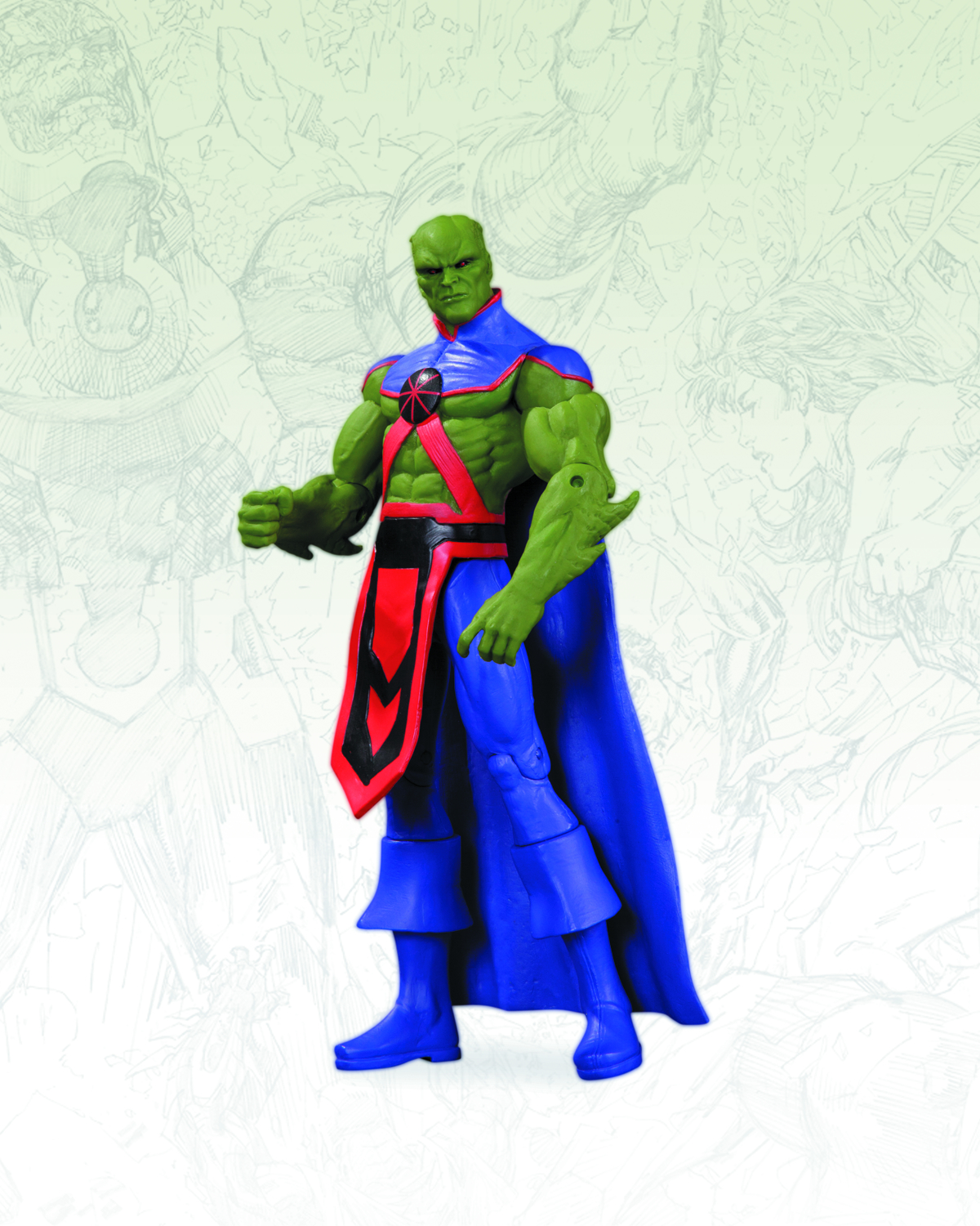 DC THE NEW 52 MARTIAN MANHUNTER ACTION FIGURE