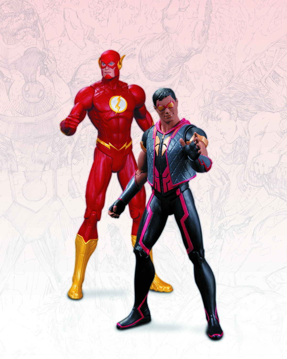 DC The New 52 Flash Vs Vibe Action Figure 2 Pack