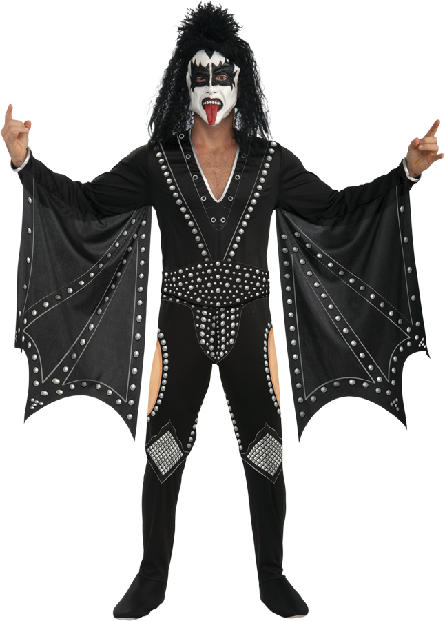 Men&#8217;s Kiss Deluxe The Demon Halloween Costume