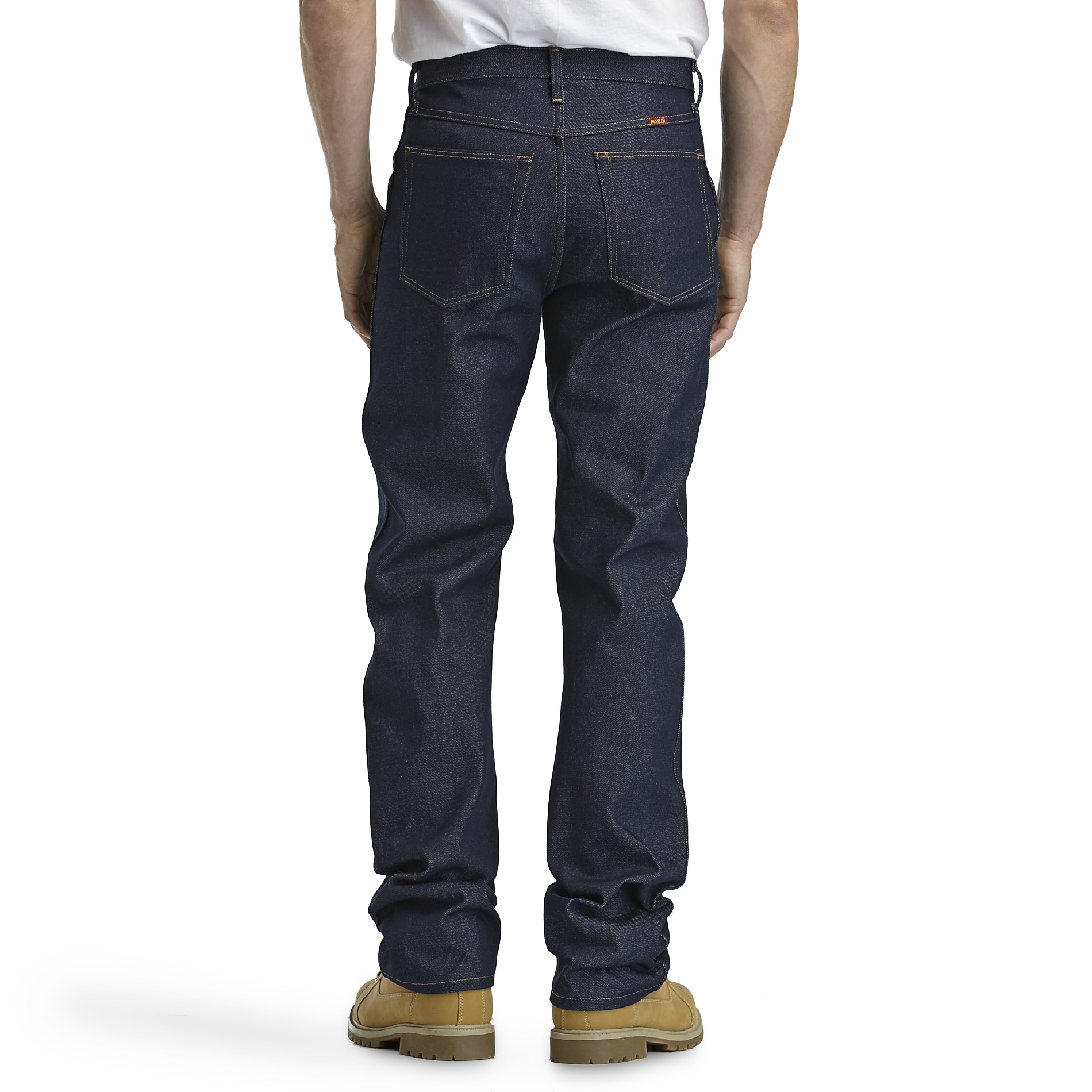 Rustler Advantage Men's Indigo Boot Cut Jeans: Stay Classic at Kmart