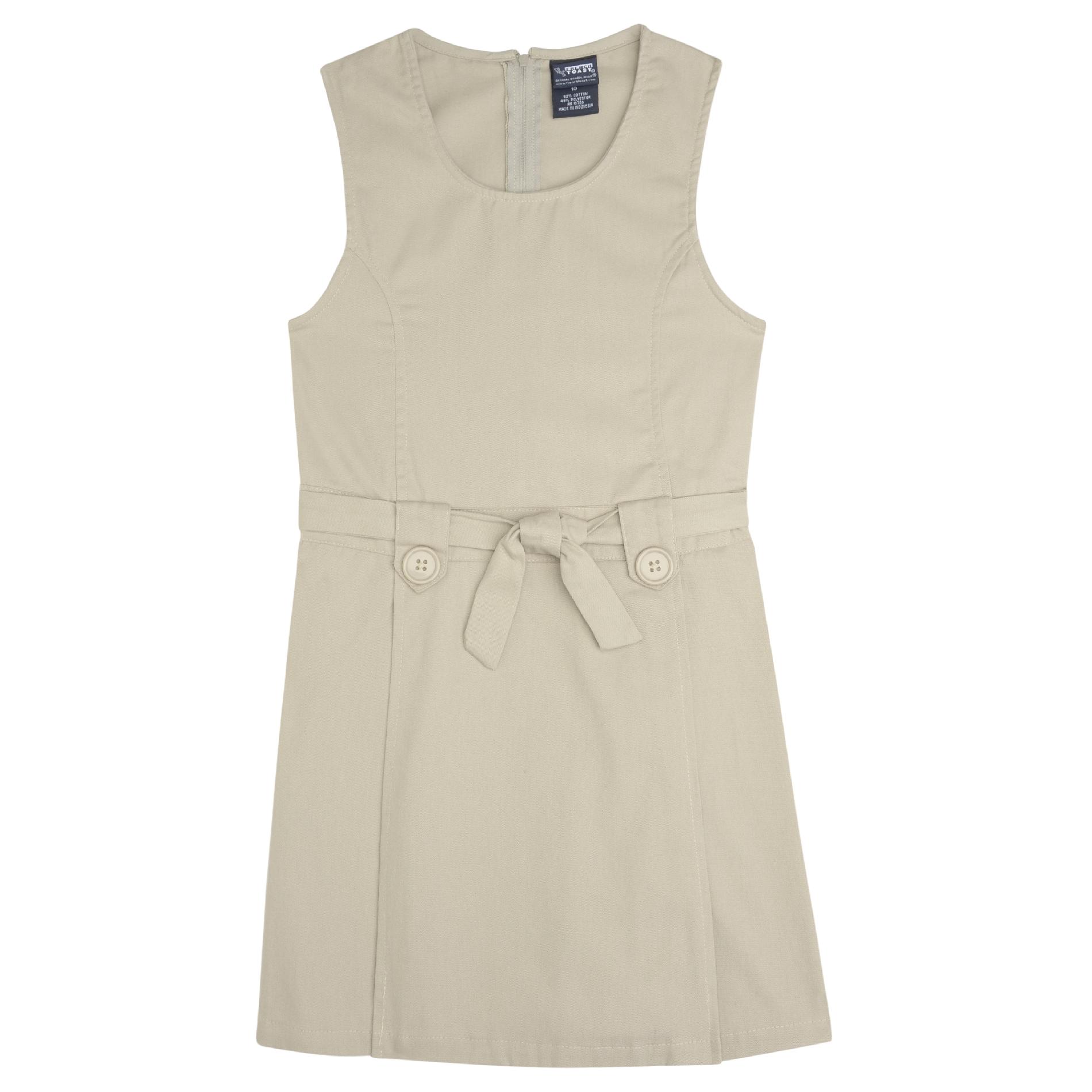 At School by French Toast TwinBuckle Tab Jumper (Khaki) Kids Kids