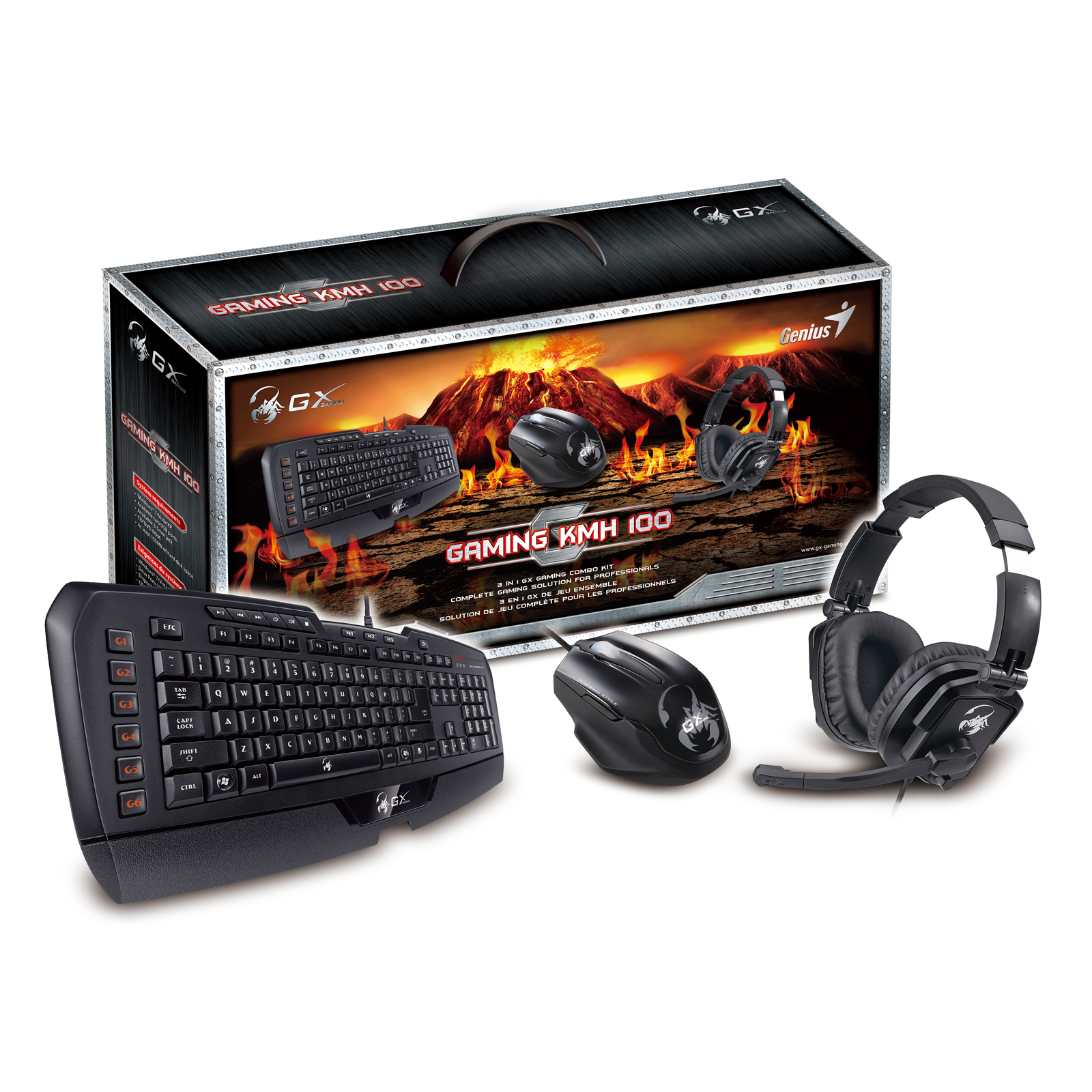 GX-Gaming KMH 100 3-in-1 combo -