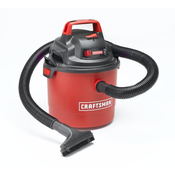 Craftsman 12001 2.5gal 2 HP WallMounted Wet/Dry Vac Set Sears