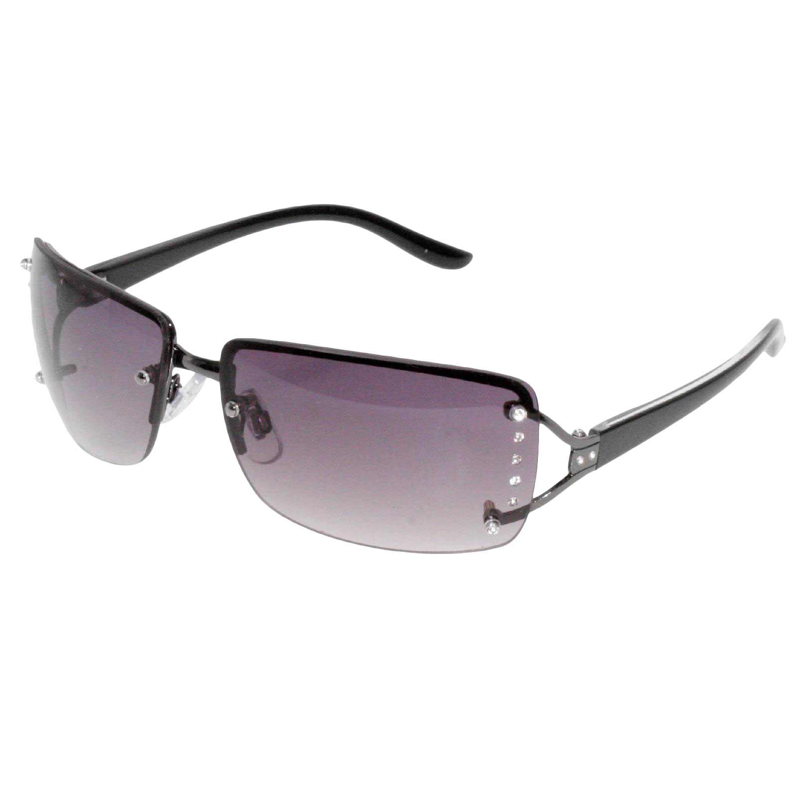 Jaclyn Smith Womens Rimless Sunglasses - Clothing - Bags ...