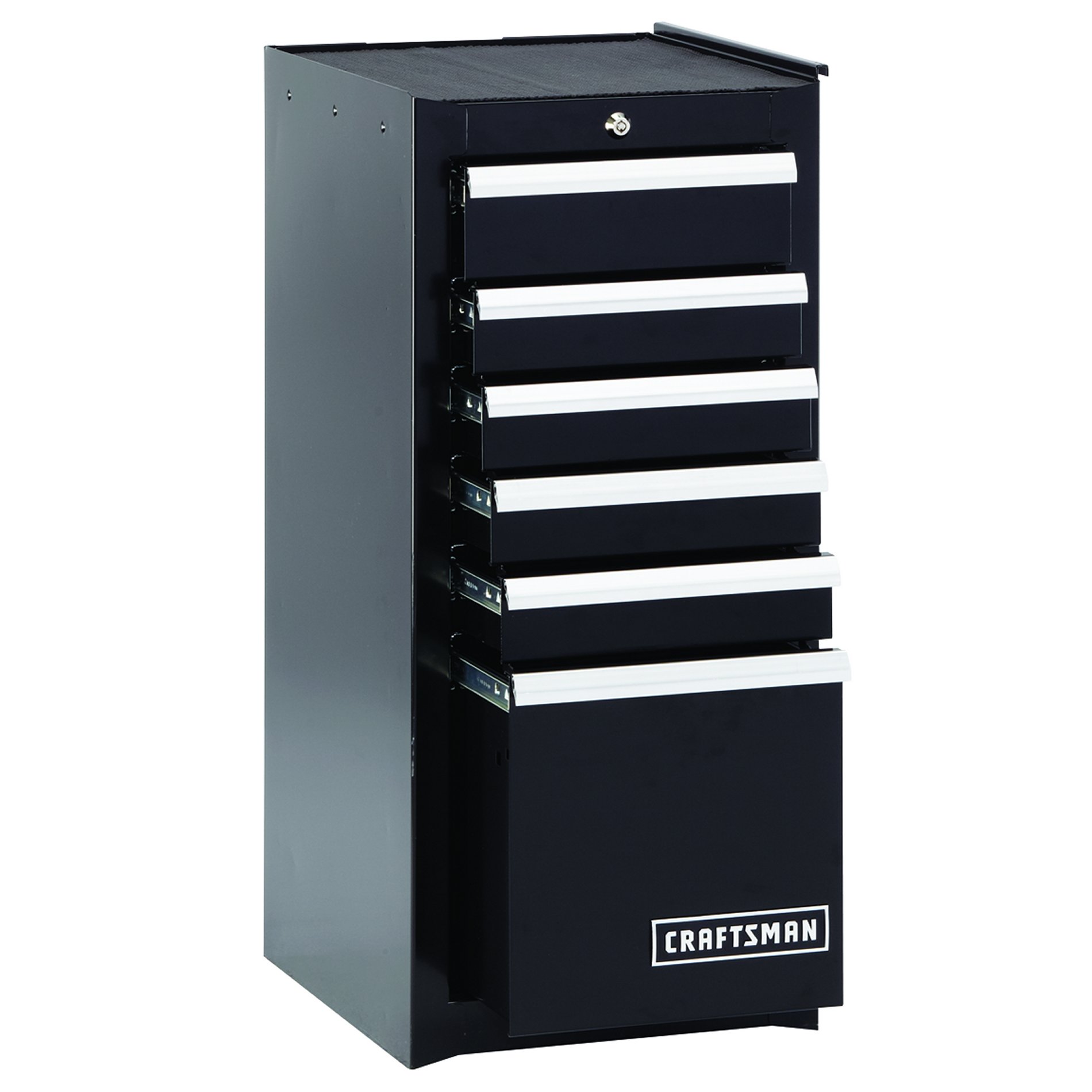 Craftsman 114053 6Drawer Premium HeavyDuty Side Black Sears Outlet