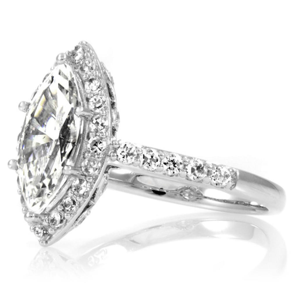 Padgett's Engagement Ring - Marquise Cut Cubic Zirconia
