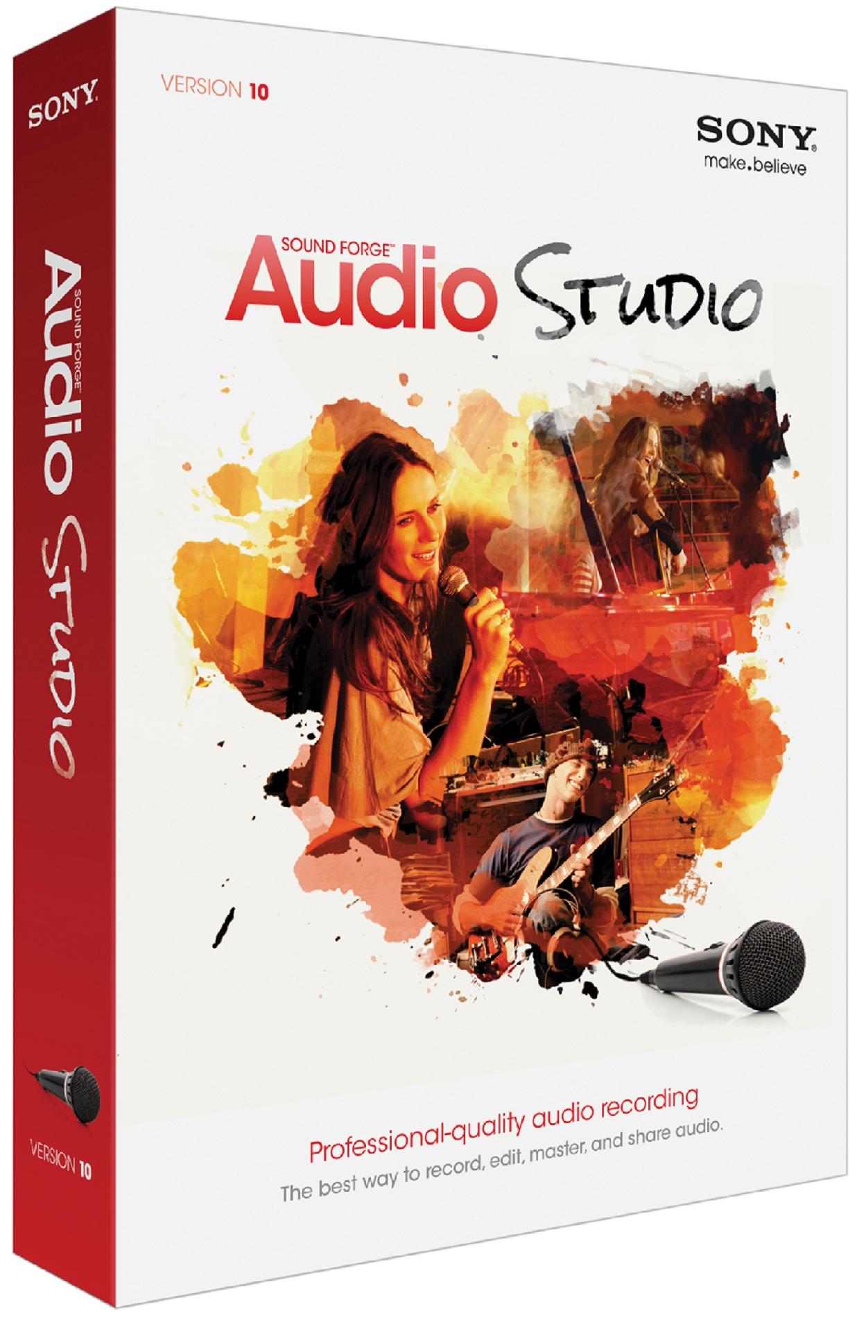 Sony SOUND FORGE AUDIO STUDIO 10 - 2012