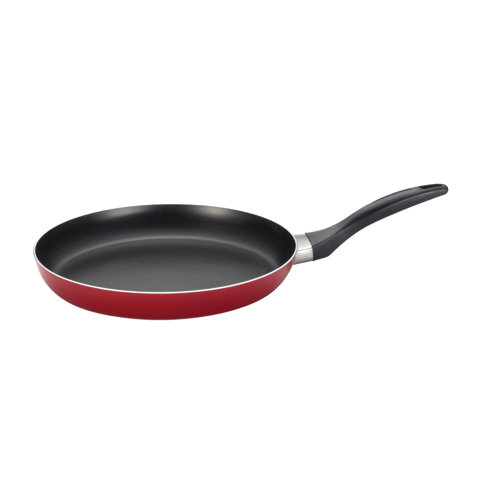 Farberware Dishwasher Safe Nonstick Aluminum 12-Inch Skillet  Red