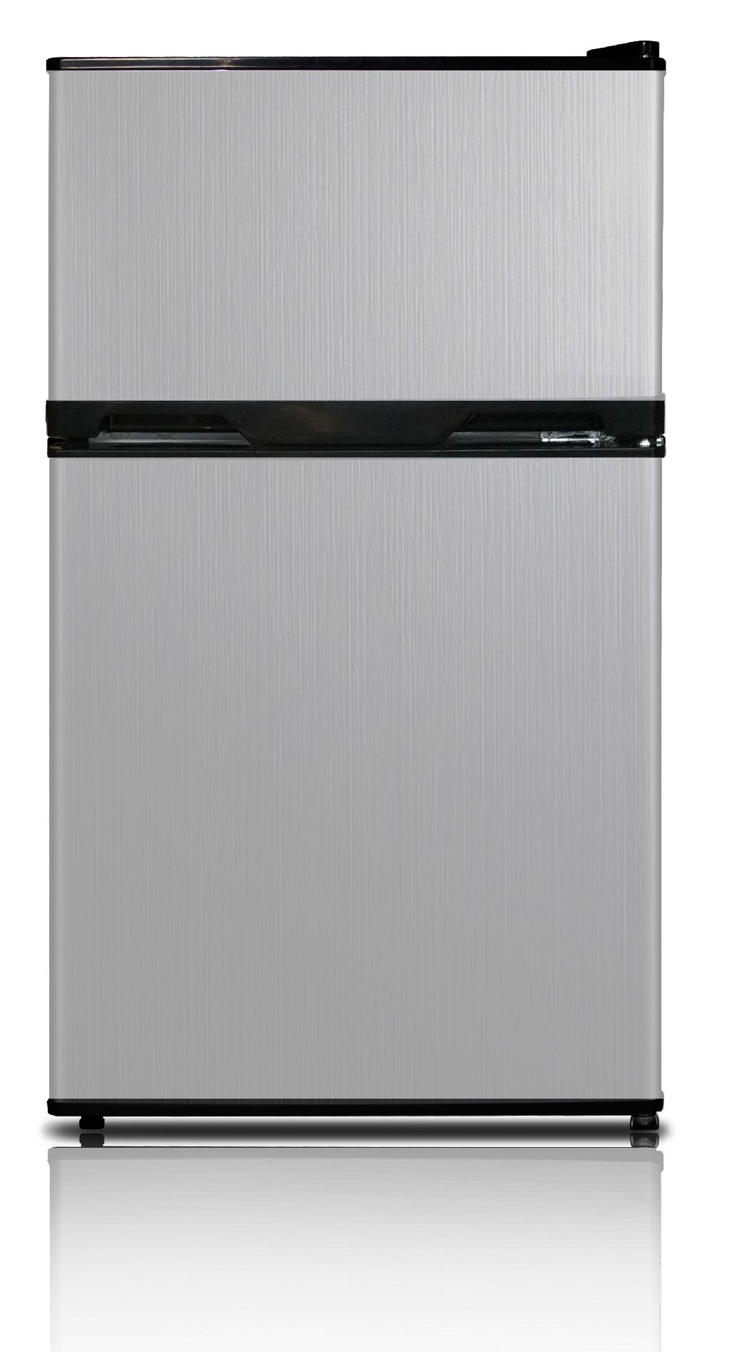 Kenmore 3.1 cu ft. 2-Door Compact Refrigerator, Stainless Steel ENERGY STAR