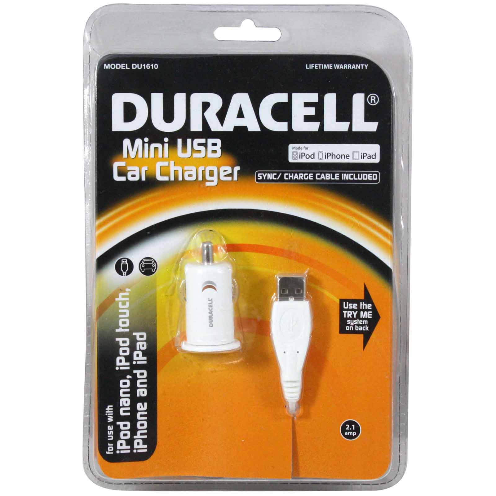 Duracell Mini USB Car Charger DU1610 Shop Your Way Online Shopping