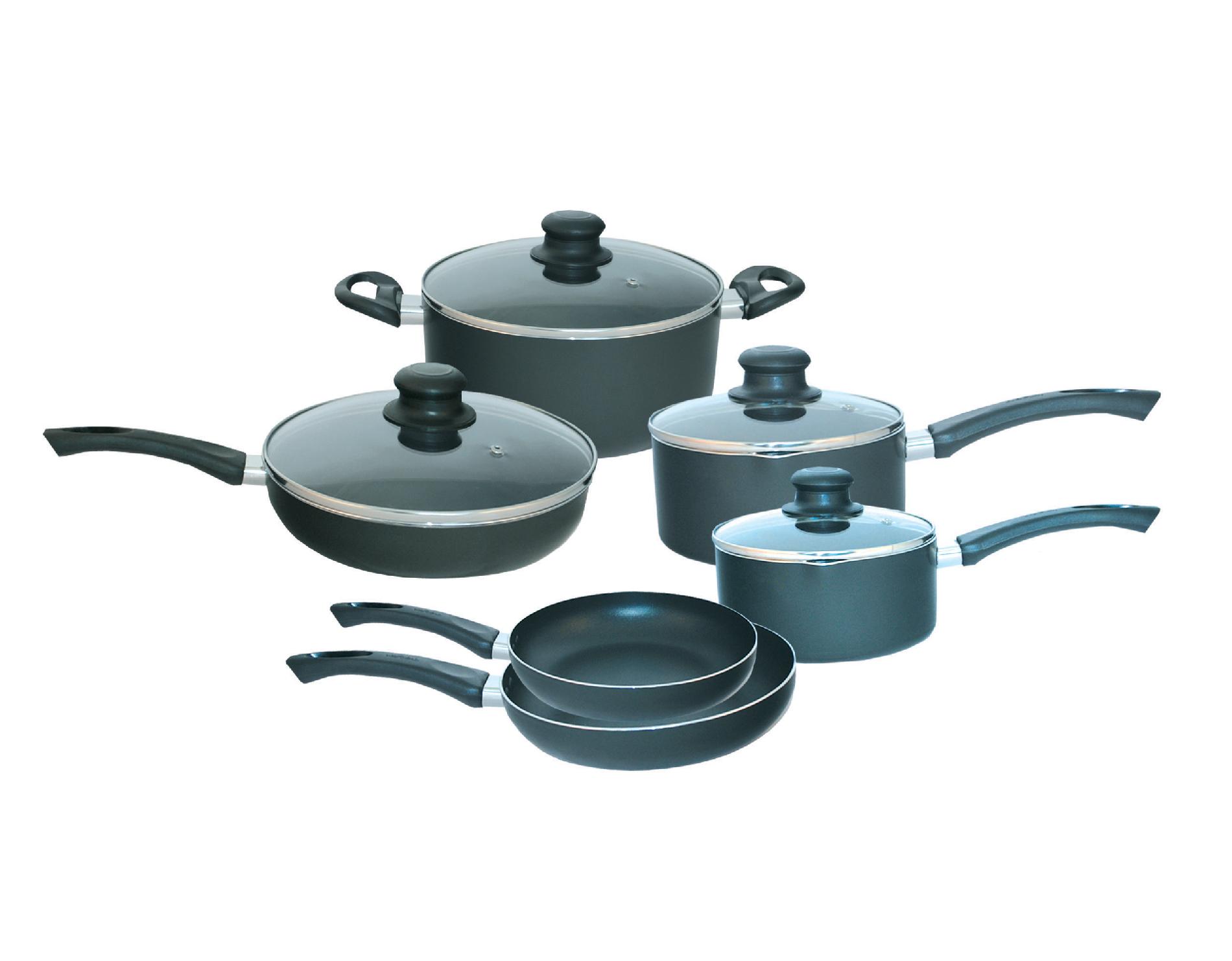 Art & Cuisine Evolution non stick 10pcs set Black