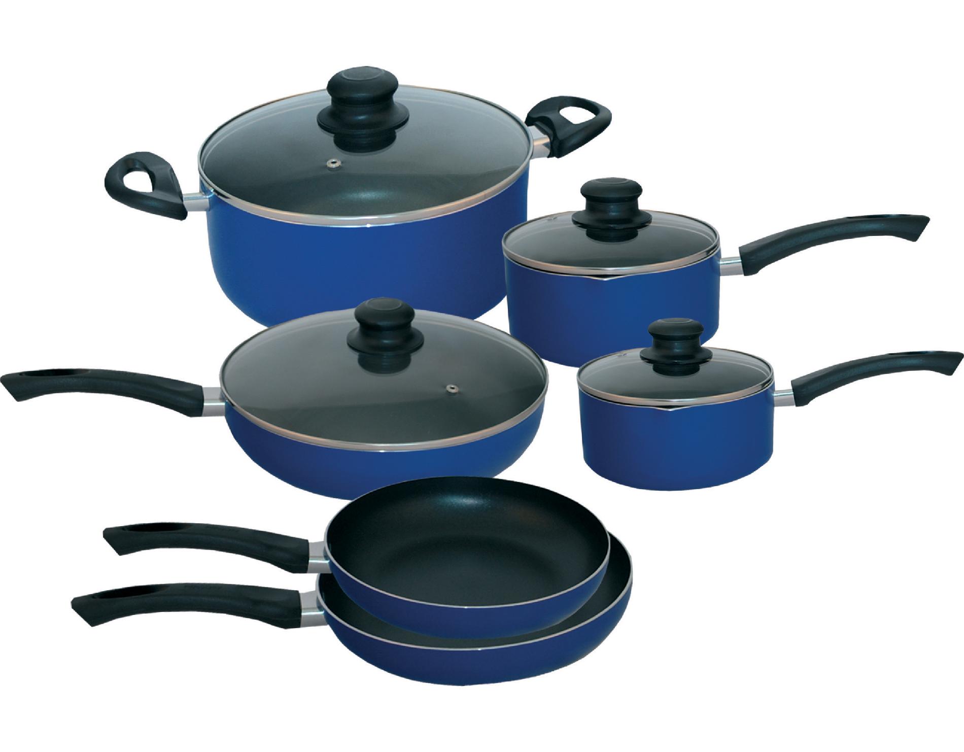 Art & Cuisine Evolution non stick 10pcs set Blue