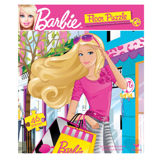 Barbie 46 Piece Floor Puzzle - Barbie - Toys &amp; Games - Puzzles - Jigsaw ...