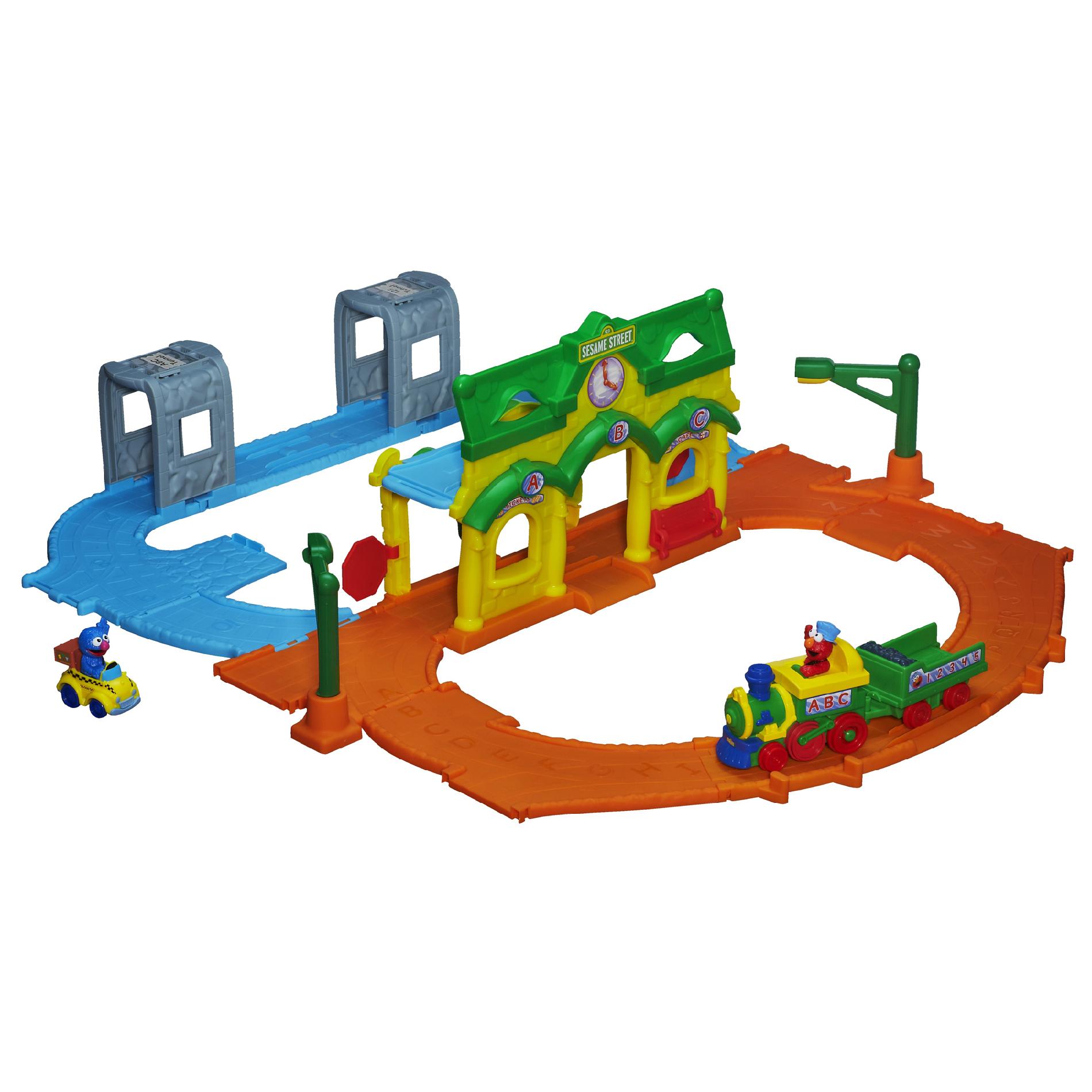 Playskool Sesame Street Elmo Junction Train Set Shop Your Way Online