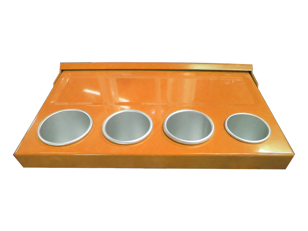 Viper Tool Storage Salon Cart Power Shelf  Orange