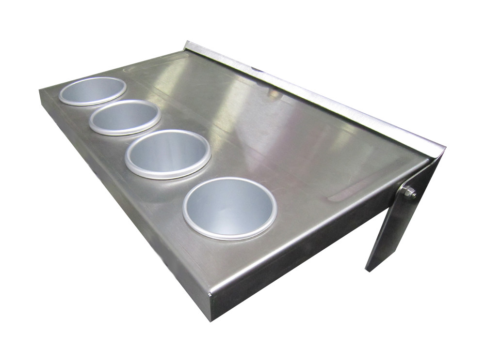 Viper Tool Storage Salon Cart Power Shelf  Stainless Steel