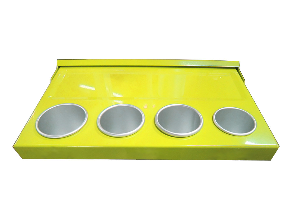 Viper Tool Storage Salon Cart Power Shelf  Yellow