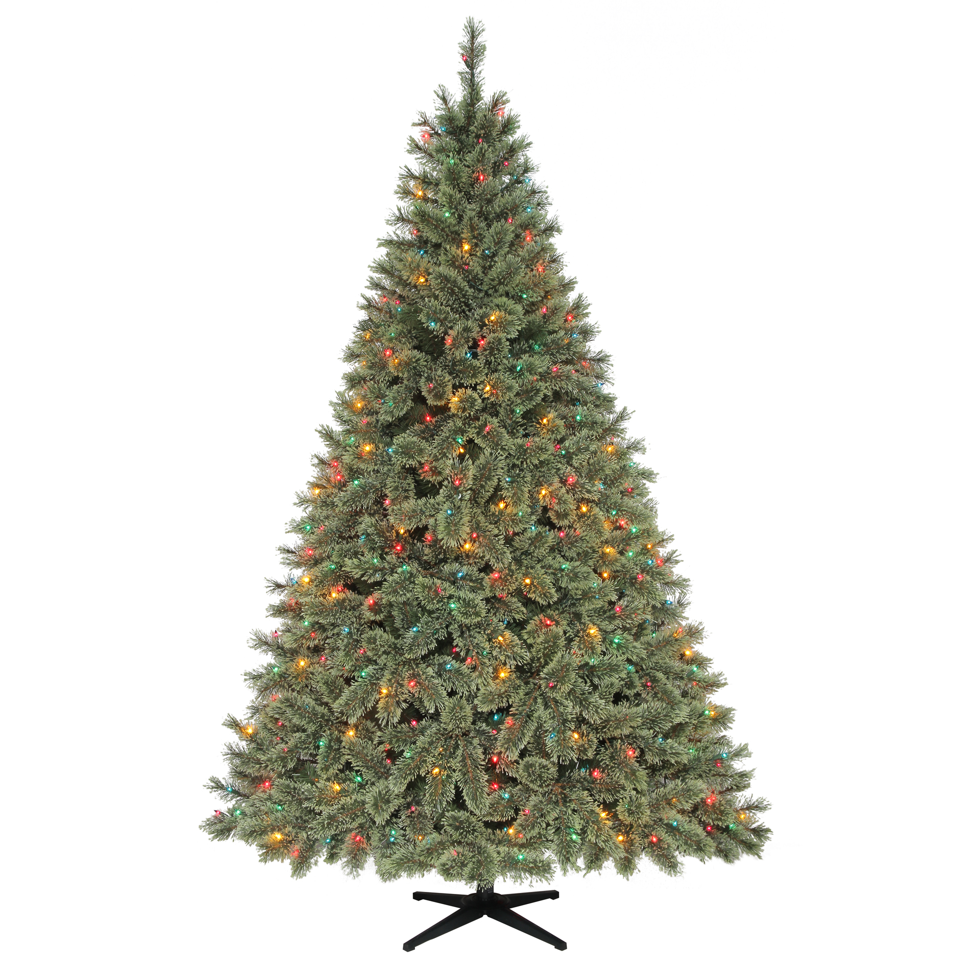 Donner And Blitzen 7.5' 600 Multicolor Light Prelit Sierra Ca...