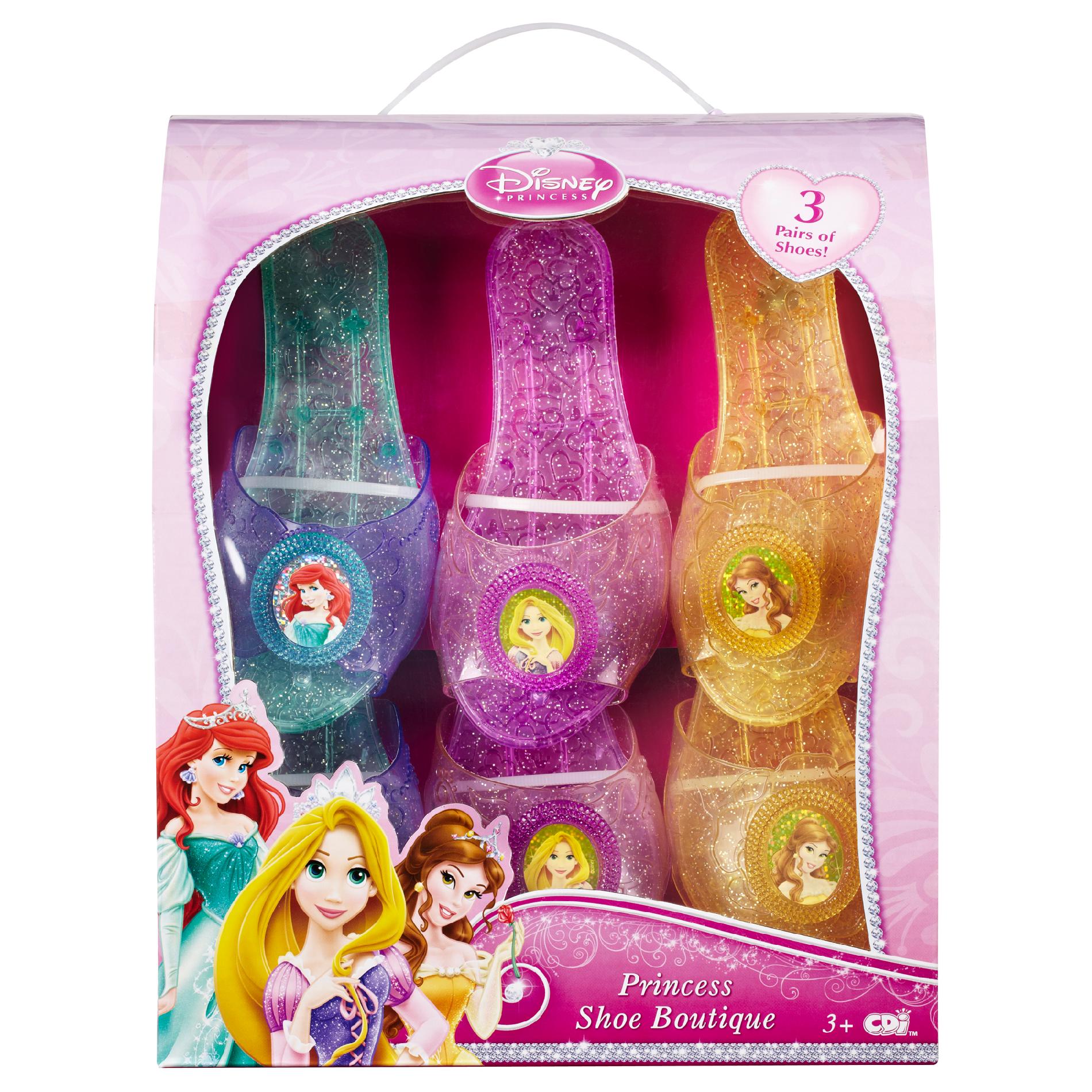 Disney Princess 3 Pack Shoes Toys & Games Pretend Play & Dress Up