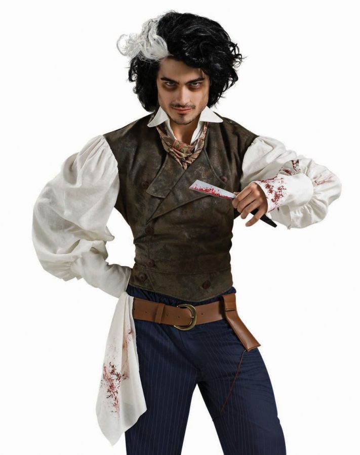 Adult Sweeney Todd Pouch Razor Kit Costume Accessory