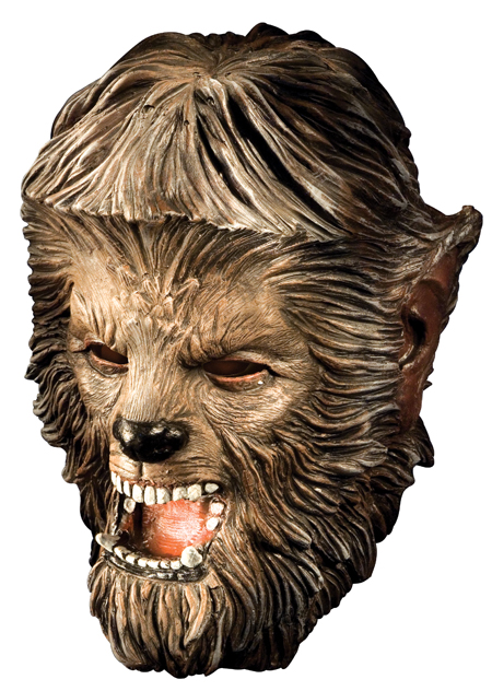 Adult Deluxe Wolfman Latex Mask Costume Accessory