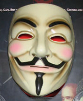 UPC 082686044189 product image for Adult V For Vendetta Mask Costume Accessory | upcitemdb.com