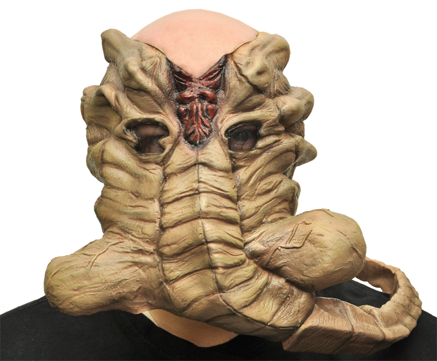 Adult Alien Face Hugger Latex Mask Costume Accessory