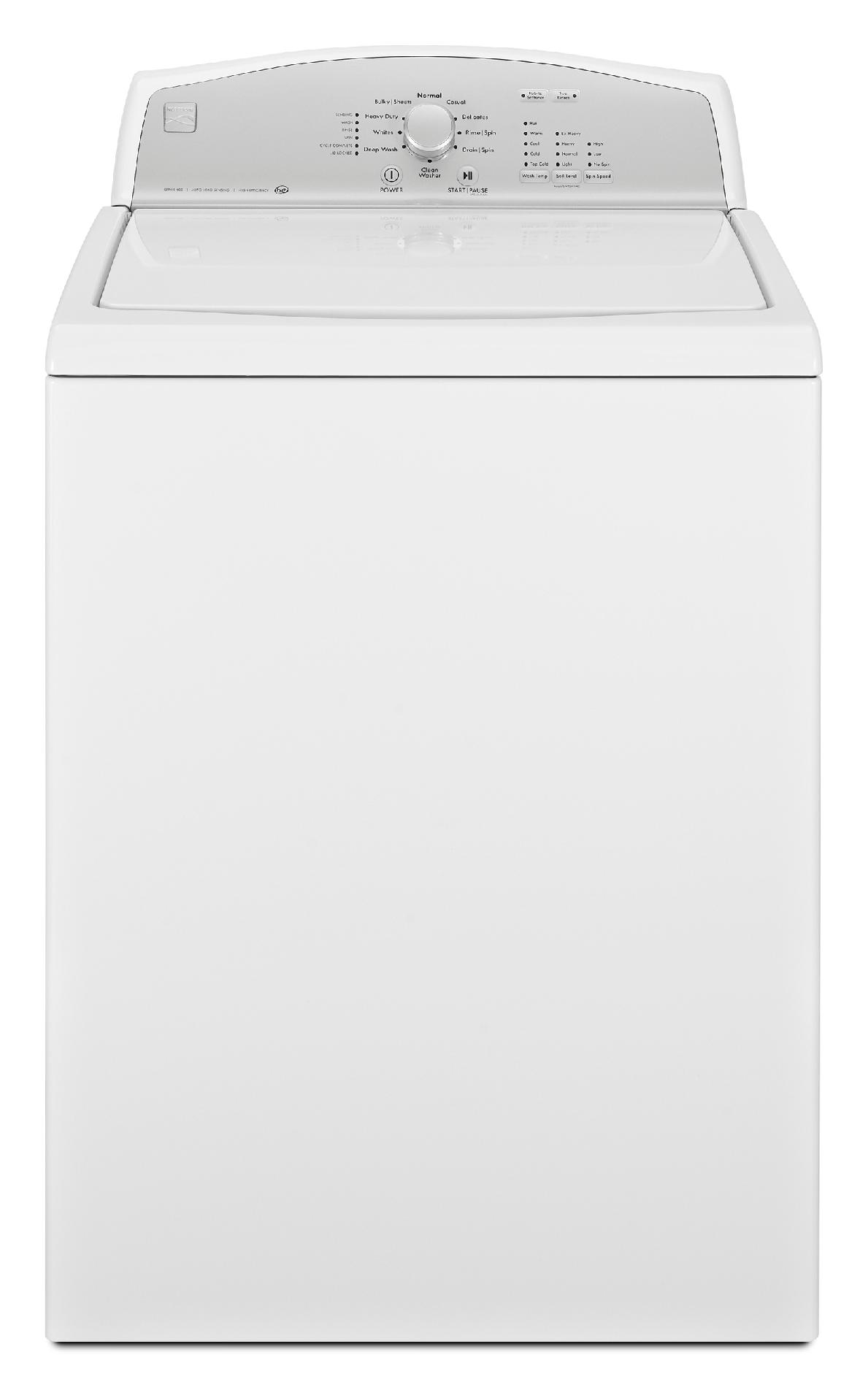 Kenmore 3.8 cu. ft. High-Efficiency Top-Load Washer w/ Deep Wash - White