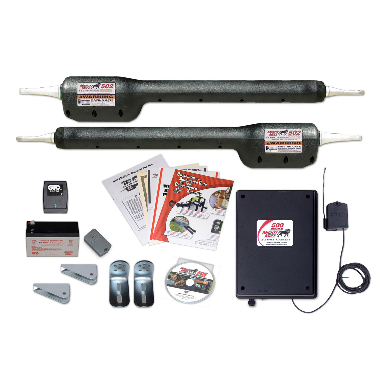 Check Out Cheap Mighty Mule Heavy Duty Gate Opener for Dual Swing Gates