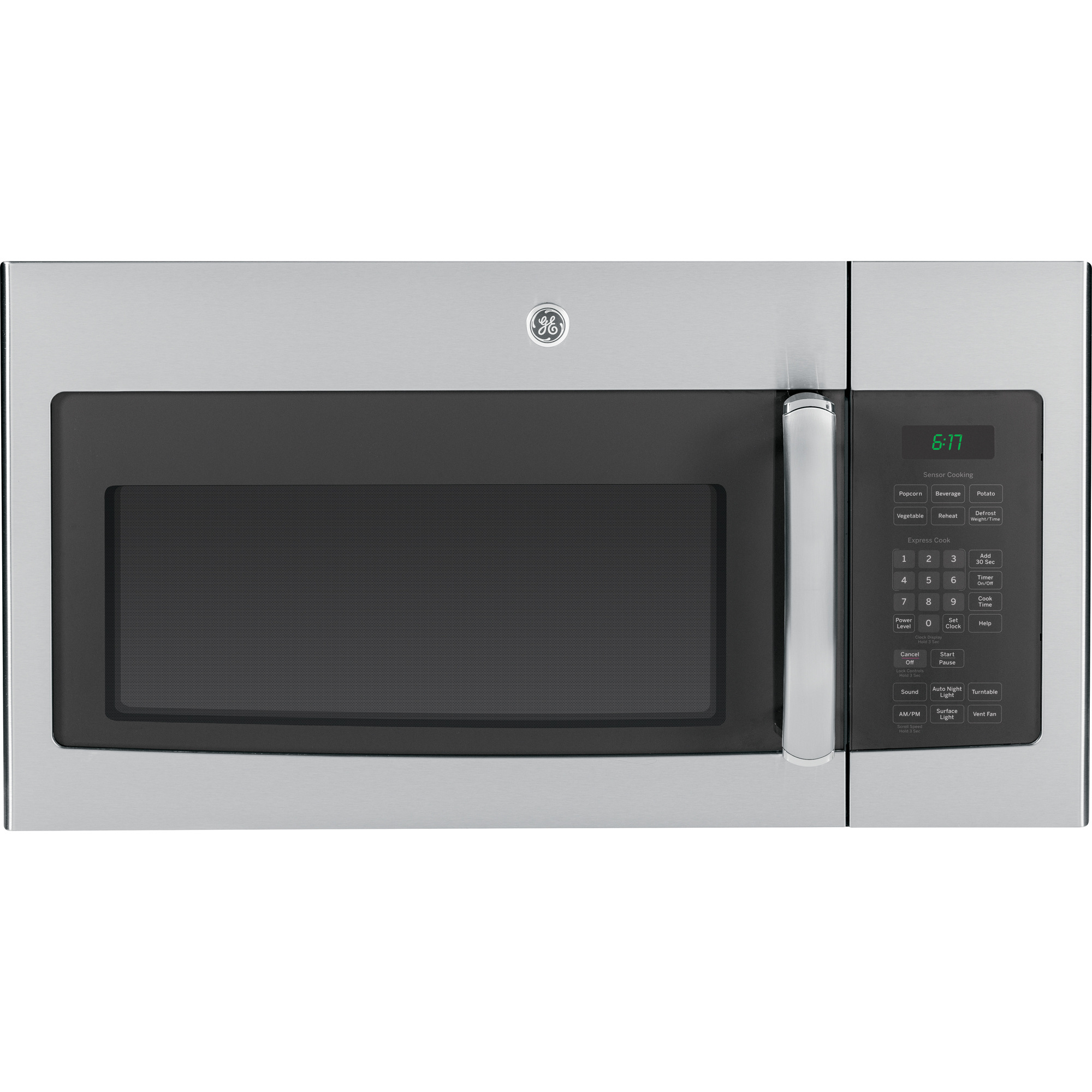 GE JVM6172SFSS 1.7 cu. ft. OvertheRange Microwave Oven with 300 CFM