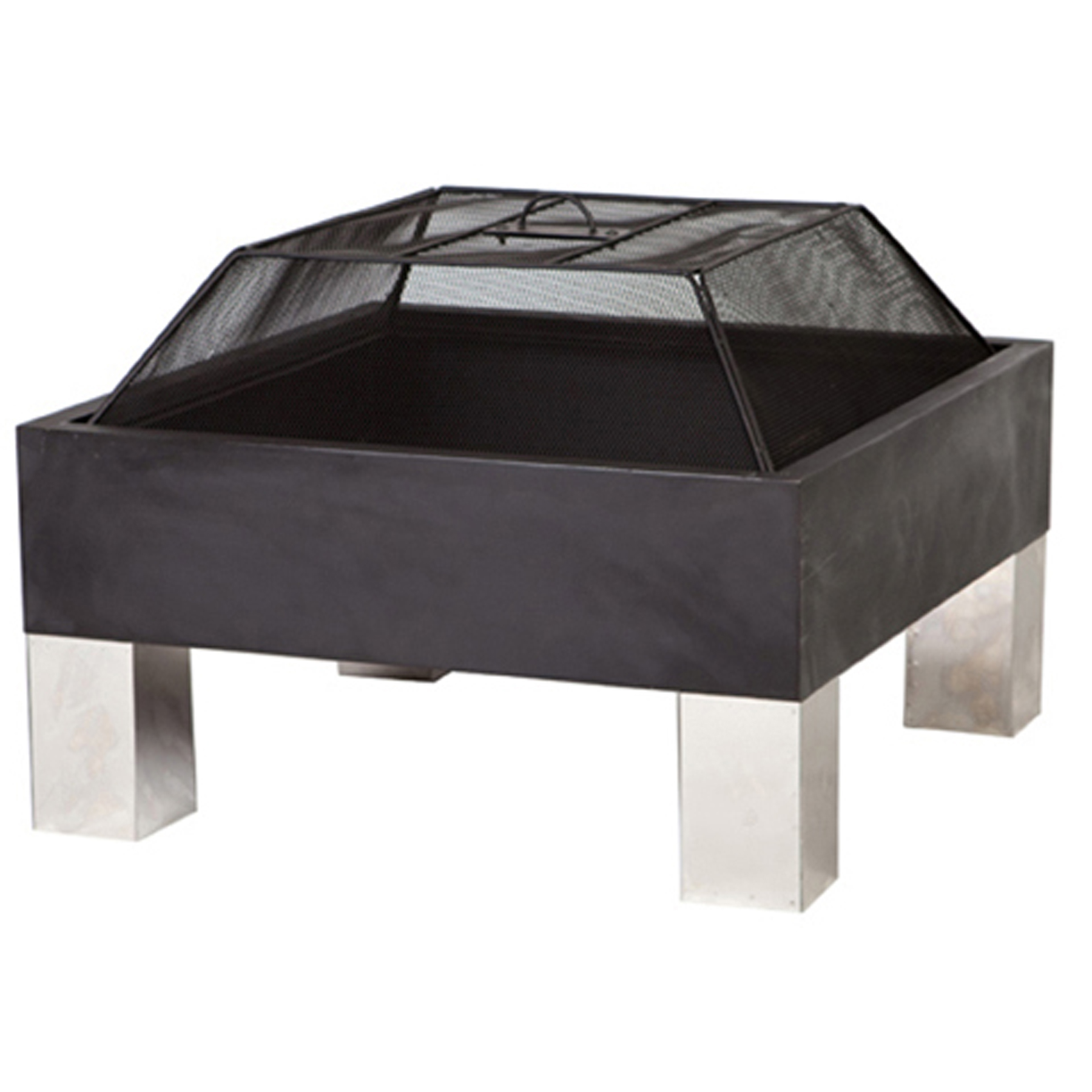 Fire Sense HotSpot Square Fire Pit - Outdoor Living ...