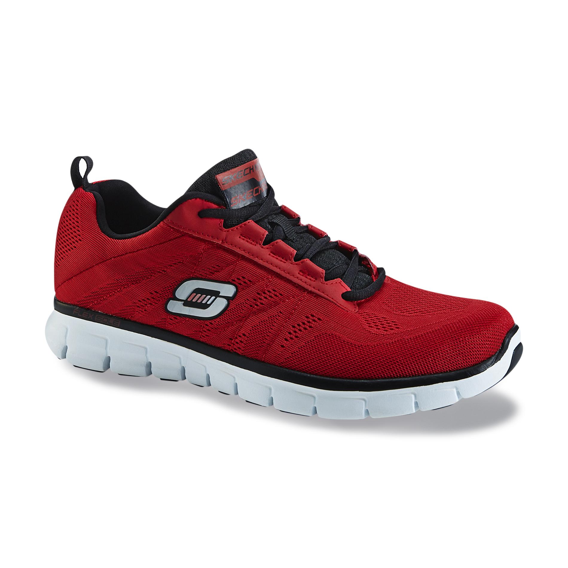 UPC 887047537467 product image for Skechers Men's Power Switch Red/Black Athletic Shoes - sketchers | upcitemdb.com