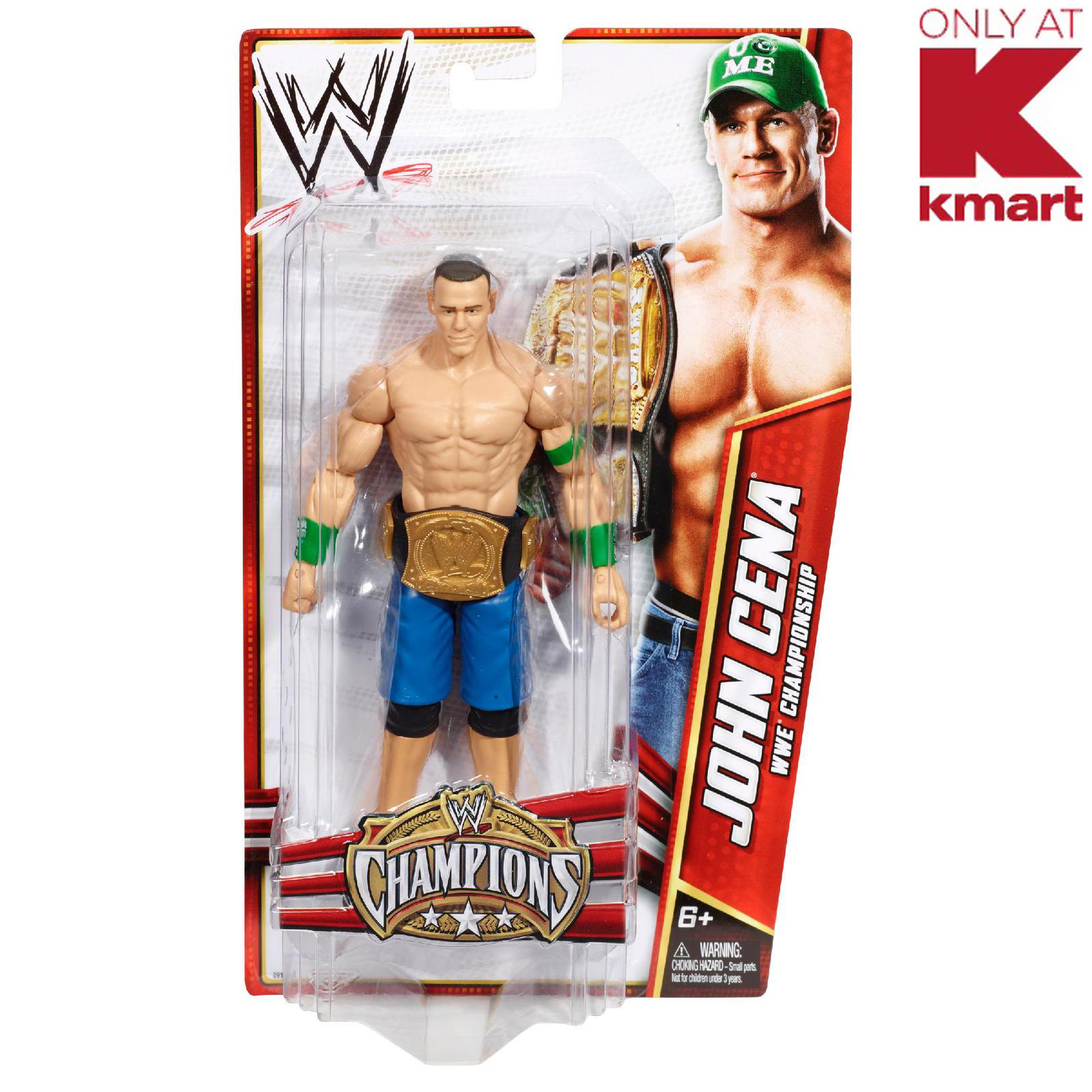 UPC 746775274610 product image for Champions Figure John Cena & WWE Belt - Kmart Exclusive! | upcitemdb.com
