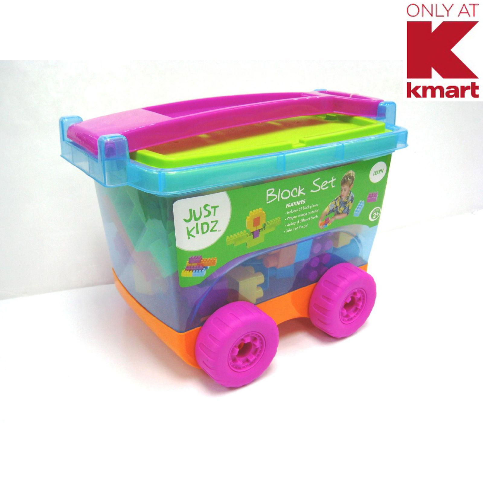 UPC 026753590032 product image for 62 pc Blocks In Car Box | upcitemdb.com