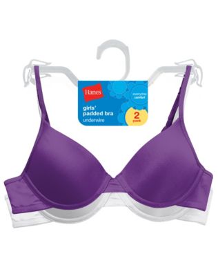 Girls Padded Underwire  2-Pack