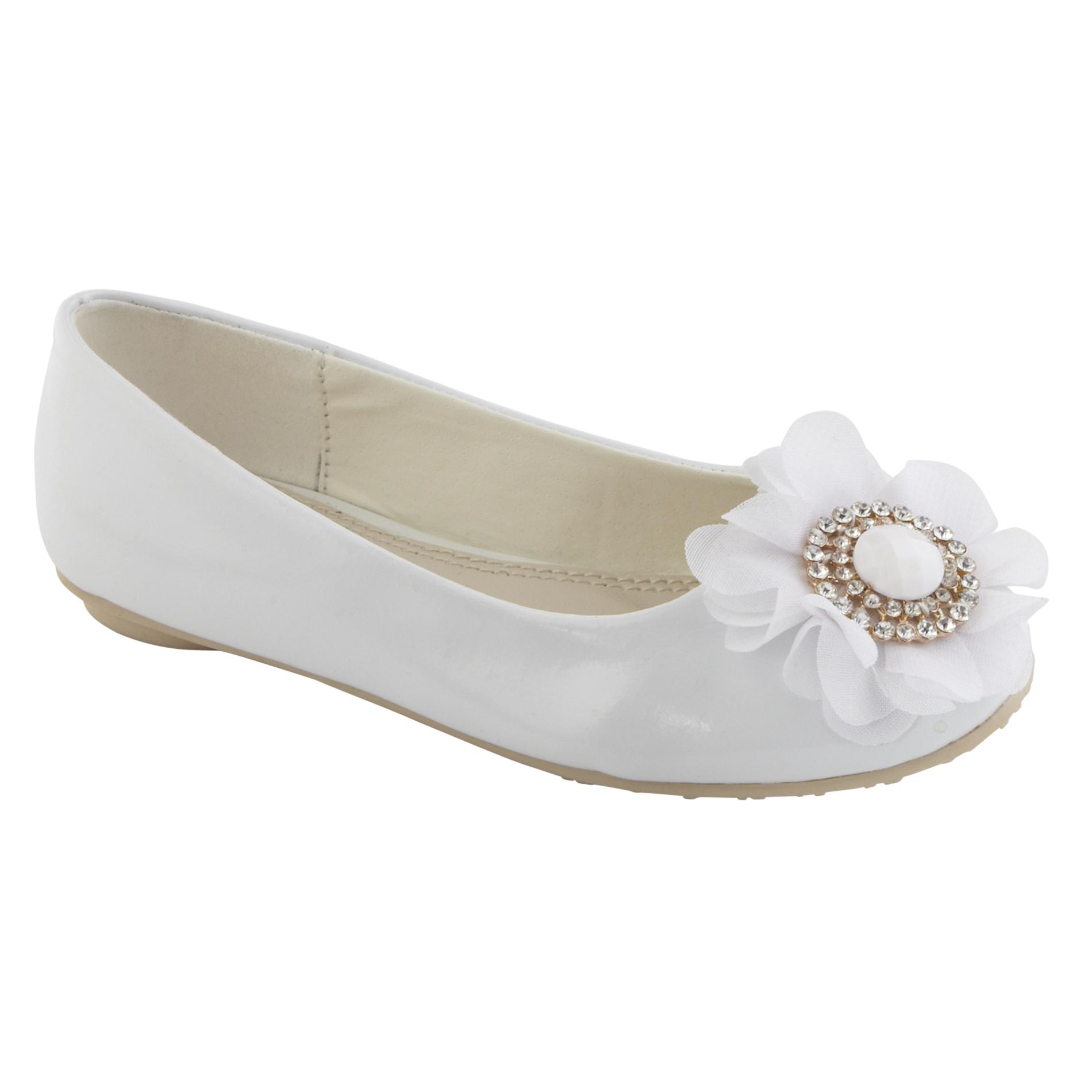 Laura Ashley Girl's Dress Shoe LA22980 - White