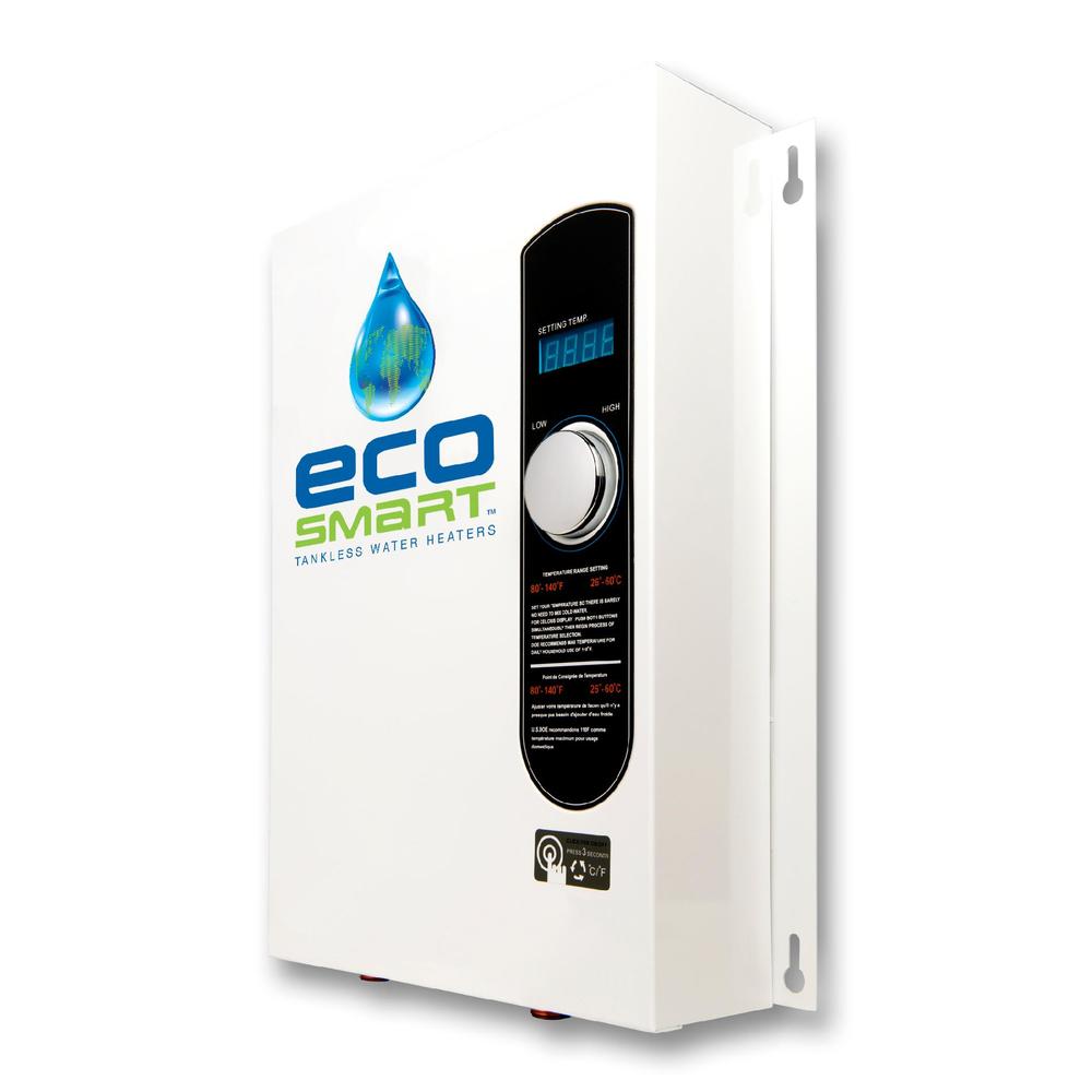 EcoSmart ECO 18 Self Modulating  Tankless Water Heater with Patented Self Modulating Technology