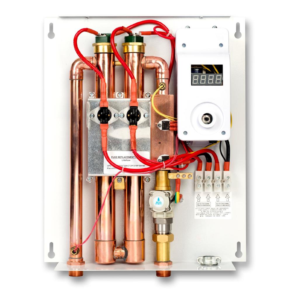 EcoSmart ECO 18 Self Modulating  Tankless Water Heater with Patented Self Modulating Technology